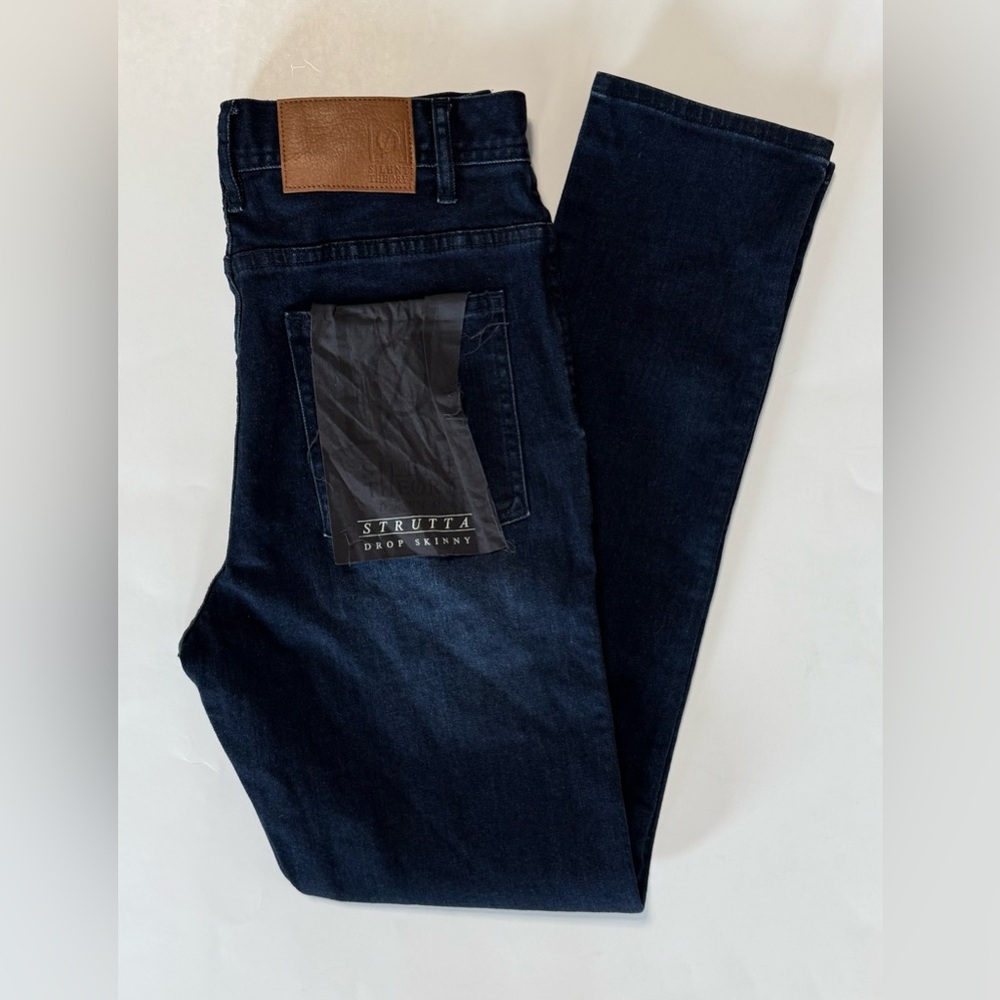 Men's Silent Theory Strutta Drop Skinny Dark Wash Jeans Size 28 NWOT